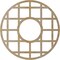 Ekena Millwork O'Neal Wood Fretwork Pierced Ceiling Medallion, Hickory, 32"OD x 11 5/8"ID x 3/8"T CMWP32X32X0375ONHI - alternate 3